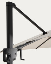Load image into Gallery viewer, Noli beige cantilever parasol with graphite aluminium structure 300 x 300cm - image 12