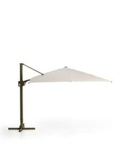 Load image into Gallery viewer, Noli beige cantilever parasol with green aluminium structure 300 x 300cm - image 4