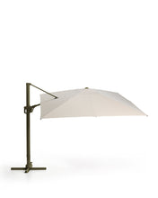Load image into Gallery viewer, Noli beige cantilever parasol with green aluminium structure 300 x 300cm - image 5