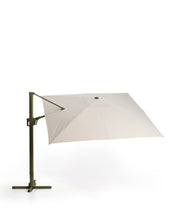 Load image into Gallery viewer, Noli beige cantilever parasol with green aluminium structure 300 x 300cm - image 6