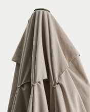 Load image into Gallery viewer, Noli beige cantilever parasol with green aluminium structure 300 x 300cm - image 19