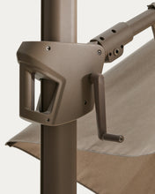 Load image into Gallery viewer, Noli beige cantilever parasol with taupe aluminium structure 300 x 300cm - image 12
