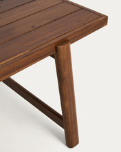 Load image into Gallery viewer, Itani outdoor table in solid acacia wood 200 x 100cm FSC 100% - image 6
