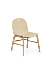 Load image into Gallery viewer, Alipa chair in FSC 100% solid acacia wood and ecru rope cord