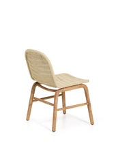 Load image into Gallery viewer, Alipa chair in FSC 100% solid acacia wood and ecru rope cord - image 3