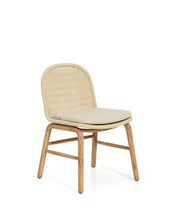 Load image into Gallery viewer, Alipa chair in FSC 100% solid acacia wood and ecru rope cord - image 4