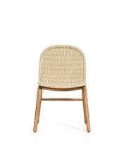 Load image into Gallery viewer, Alipa chair in FSC 100% solid acacia wood and ecru rope cord - image 5