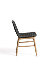 Load image into Gallery viewer, Alipa chair in FSC 100% solid acacia wood and dark grey rope cord - image 2