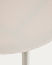 Load image into Gallery viewer, Erice oval table in aluminium and ecru tempered glass 230 x 100 cm - image 7