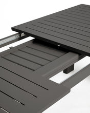 Load image into Gallery viewer, Livorno extendable table in graphite aluminium 233(350) x 100 cm - image 10