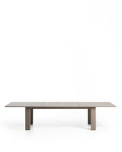 Load image into Gallery viewer, Livorno extendable table in taupe aluminium 233(350) x 100 cm - image 2