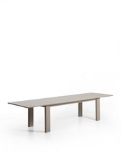 Load image into Gallery viewer, Livorno extendable table in taupe aluminium 233(350) x 100 cm - image 4