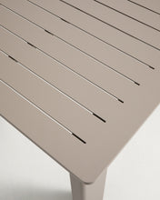 Load image into Gallery viewer, Livorno extendable table in taupe aluminium 233(350) x 100 cm - image 10