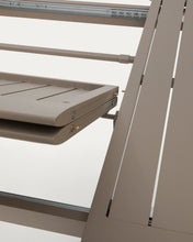Load image into Gallery viewer, Brela taupe extendable aluminium table 205(287) x 100cm - image 11