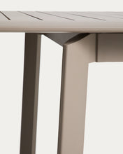 Load image into Gallery viewer, Brela taupe extendable aluminium table 205(287) x 100cm - image 12