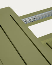 Load image into Gallery viewer, Brela green extendable aluminium table 205(287) x 100cm - image 12