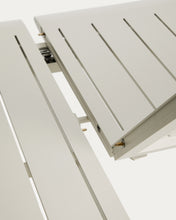 Load image into Gallery viewer, Brela extendable table in natural aluminium 205(287) x 100 cm - image 11