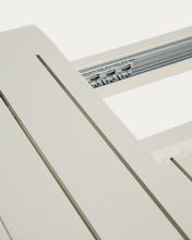 Load image into Gallery viewer, Brela extendable table in natural aluminium 205(287) x 100 cm - image 13