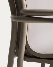 Load image into Gallery viewer, Luri stackable outdoor chair in taupe aluminium and beige texteline - image 14