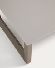 Load image into Gallery viewer, Nerano set with 3-seater sofa and coffee table in taupe aluminium - image 12