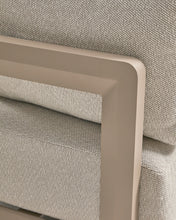 Load image into Gallery viewer, Nerano 3-seater sofa in taupe aluminium 208 cm - image 6