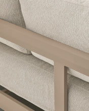 Load image into Gallery viewer, Nerano 3-seater sofa in taupe aluminium 208 cm - image 9