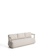 Load image into Gallery viewer, Tamaris ecru aluminium 3-seater sofa 217 cm - image 2