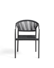 Load image into Gallery viewer, Livadia stackable outdoor chair in graphite aluminium - image 2