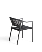 Load image into Gallery viewer, Livadia stackable outdoor chair in graphite aluminium - image 5