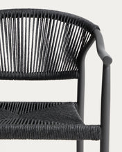 Load image into Gallery viewer, Livadia stackable outdoor chair in graphite aluminium - image 6
