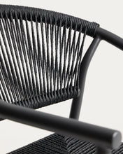 Load image into Gallery viewer, Livadia stackable outdoor chair in graphite aluminium - image 7