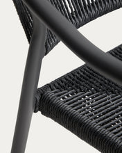 Load image into Gallery viewer, Livadia stackable outdoor chair in graphite aluminium - image 9