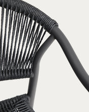 Load image into Gallery viewer, Livadia stackable outdoor chair in graphite aluminium - image 11