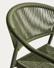 Load image into Gallery viewer, Livadia stackable outdoor chair in green aluminium - image 10