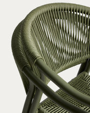 Load image into Gallery viewer, Livadia stackable outdoor chair in green aluminium - image 11