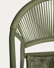Load image into Gallery viewer, Livadia stackable outdoor chair in green aluminium - image 12