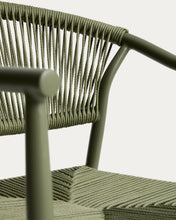 Load image into Gallery viewer, Livadia stackable outdoor chair in green aluminium - image 14