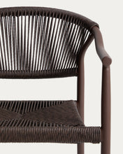 Load image into Gallery viewer, Livadia stackable outdoor chair in brown aluminium - image 11