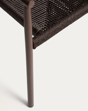 Load image into Gallery viewer, Livadia stackable outdoor chair in brown aluminium - image 14