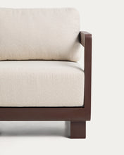 Load image into Gallery viewer, Nerano brown aluminium outdoor armchair - image 9