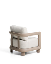 Load image into Gallery viewer, Nerano taupe aluminium outdoor armchair - image 3