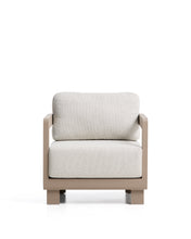 Load image into Gallery viewer, Nerano taupe aluminium outdoor armchair - image 4