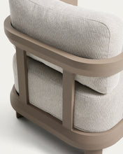 Load image into Gallery viewer, Nerano taupe aluminium outdoor armchair - image 12