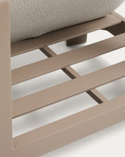 Load image into Gallery viewer, Nerano taupe aluminium outdoor armchair - image 14
