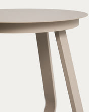 Load image into Gallery viewer, Tamaris taupe aluminium outdoor side table Ø48cm - image 6