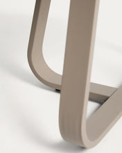 Load image into Gallery viewer, Tamaris taupe aluminium outdoor side table Ø48cm - image 7