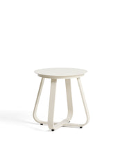 Load image into Gallery viewer, Tamaris ecru aluminium outdoor side table Ø48cm