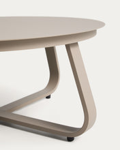Load image into Gallery viewer, Tamaris taupe aluminium outdoor coffee table Ø80cm - image 4