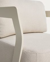 Load image into Gallery viewer, Tamaris ecru aluminium outdoor armchair - image 8