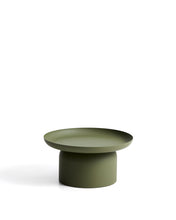 Load image into Gallery viewer, Arcola coffee table in green aluminium Ø70cm